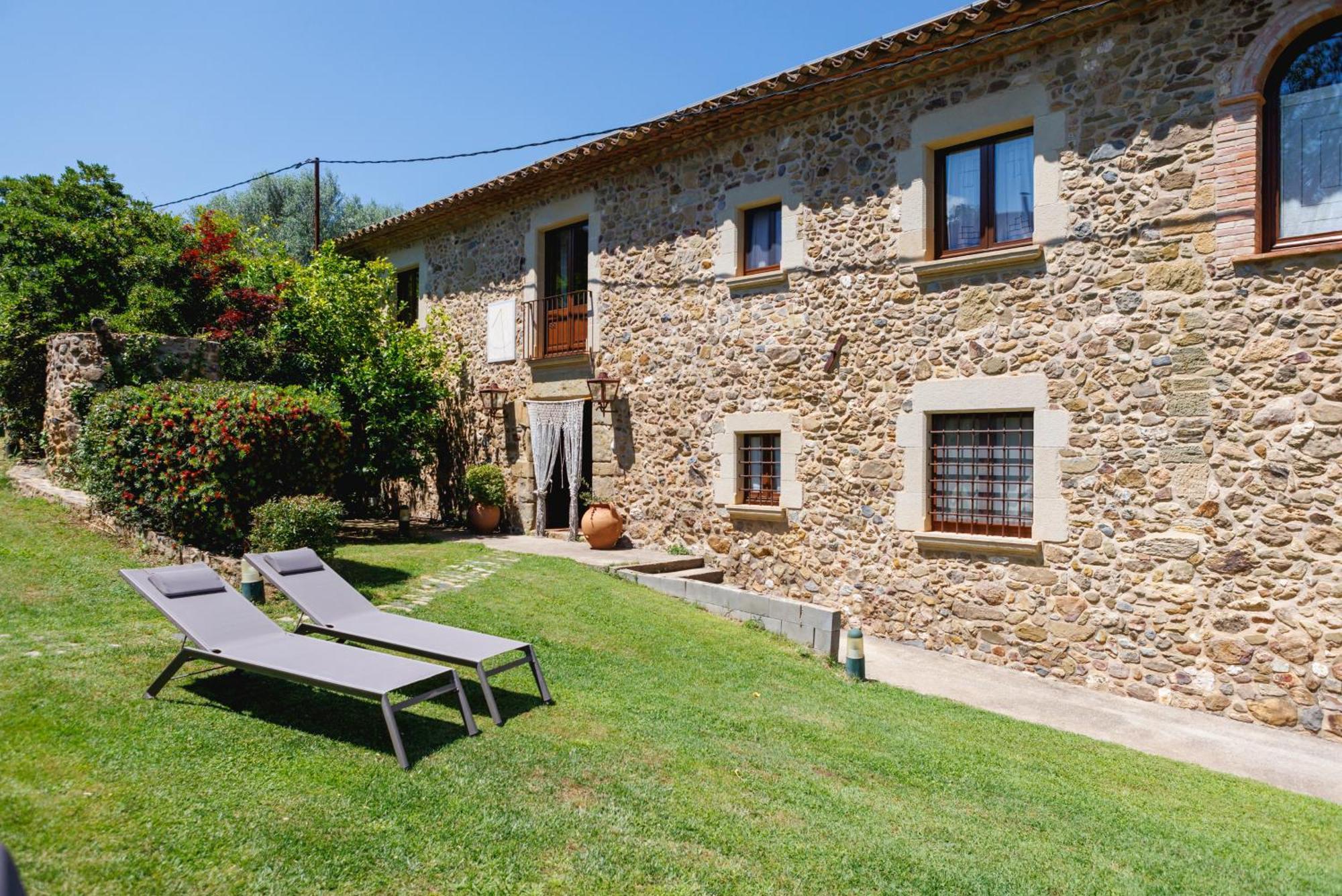 Turisme Rural - Mas Vila - Monells La Bisbal d'Emporda Экстерьер фото