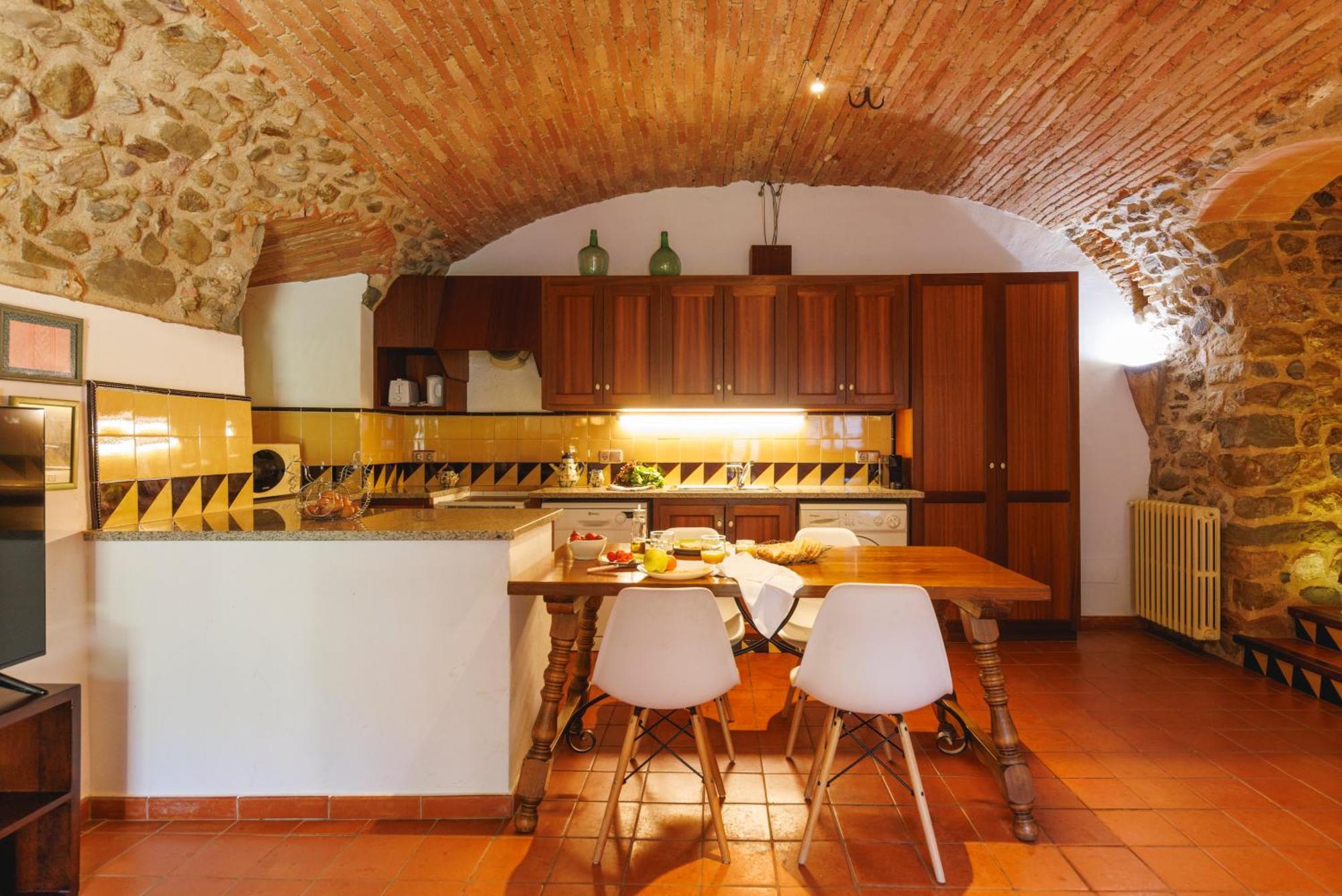 Turisme Rural - Mas Vila - Monells La Bisbal d'Emporda Экстерьер фото